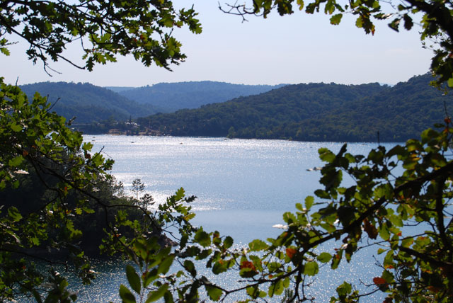 Le Lac de Saint Cassien  10 Mn